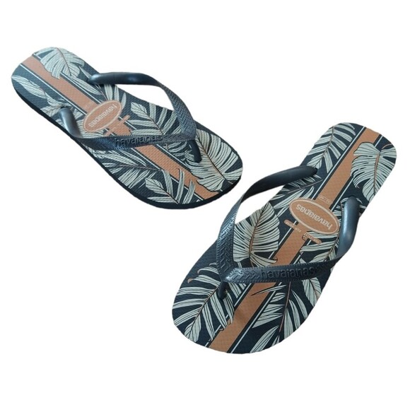 NWOT Havaianas Aloha Flip Flops - Picture 1 of 5